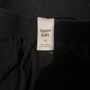 Open Edit Rib Pants Size 1X